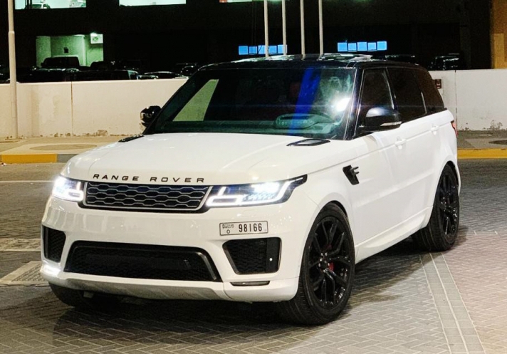 Black Land Rover Range Rover Sport Supercharged 2020